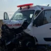Ambulância que atendia paciente de Bela Vista sofre acidente na BR-060, próximo a Sidrolândia